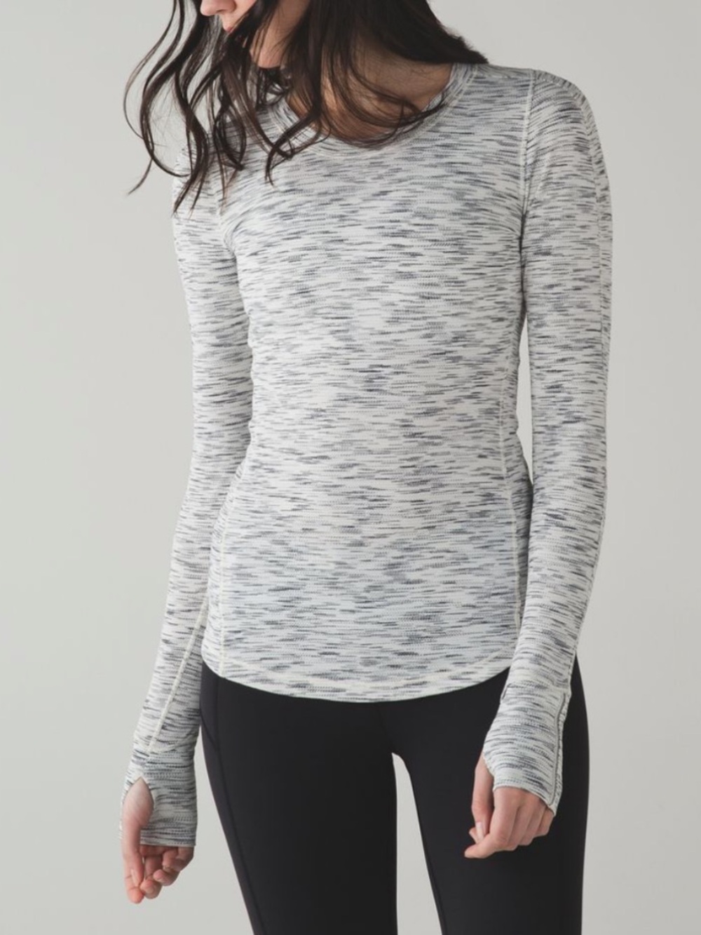 Lululemon 5 Mile Long Sleeve Top Shirt Tee Luon